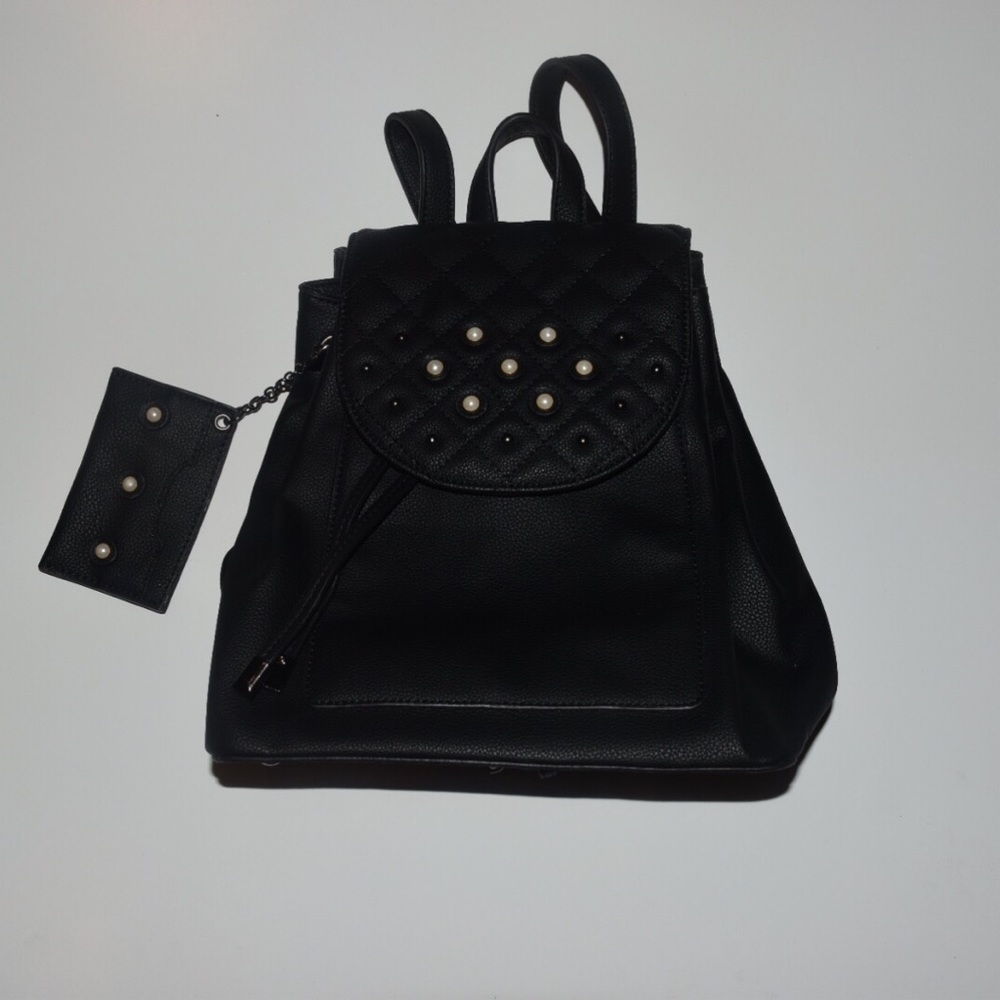 Violet Ray Black Backpack